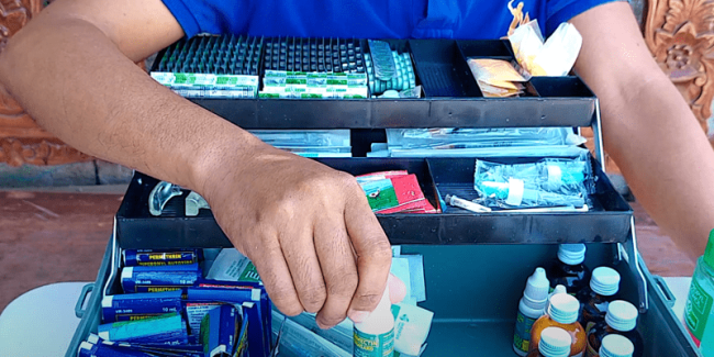 medicine or veterinary box