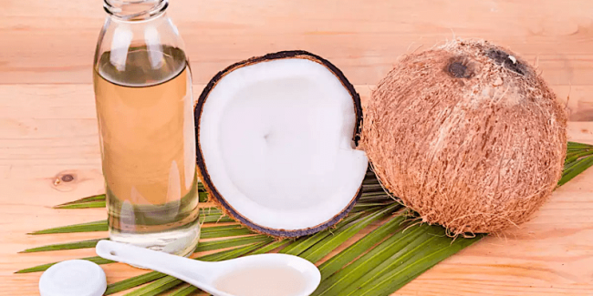 virgin coconut oil for a rabbit's mange