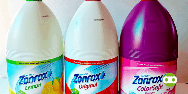 Zonrox as a disinfecting solution
