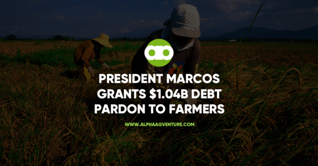 President Marcos Grants USD1.04B Debt Pardon to Farmers