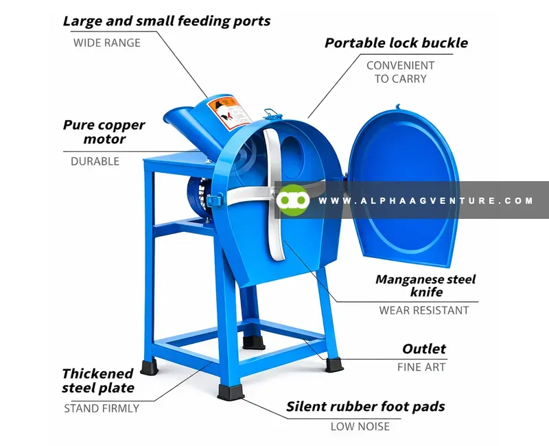 Buy Forage and Vegetable Shredder for Sale at Alpha Agventure Farms