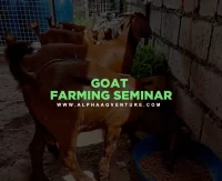 Goat Farming Seminar in the Philippines by Alpha Agventure Farms