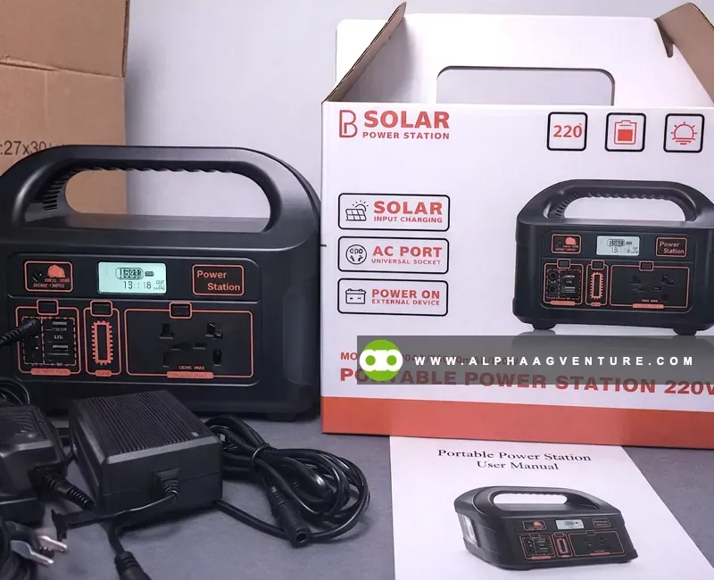 Buy Portable Solar Power Generator for Sale at Alpha Agventure Farms