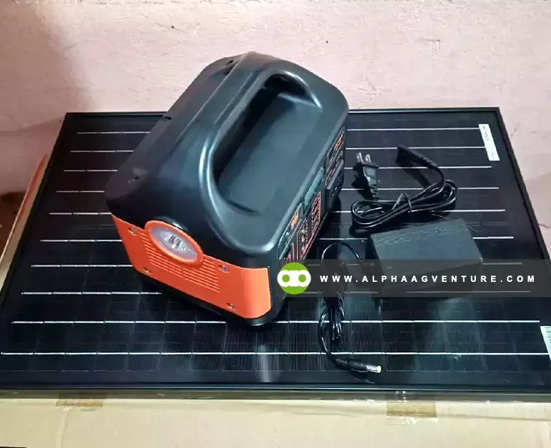 Buy Portable Solar Power Generator for Sale at Alpha Agventure Farms