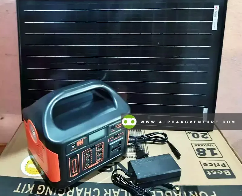 Buy Portable Solar Power Generator for Sale at Alpha Agventure Farms