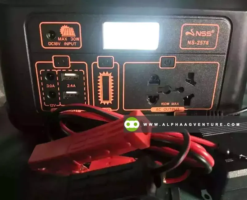 Buy Portable Solar Power Generator for Sale at Alpha Agventure Farms