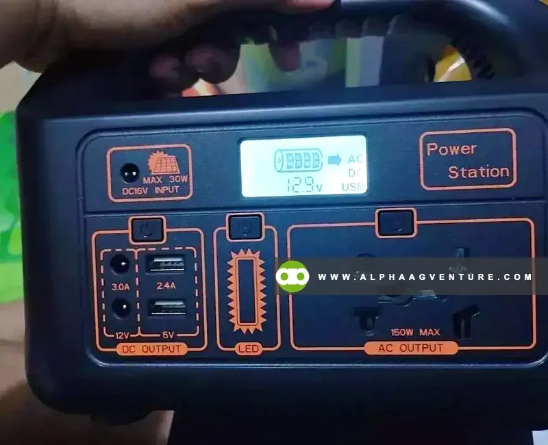 Buy Portable Solar Power Generator for Sale at Alpha Agventure Farms