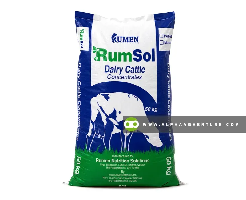 Buy Rumsol Dairy Cattle Concentrates for Sale at Alpha Agventure Farms