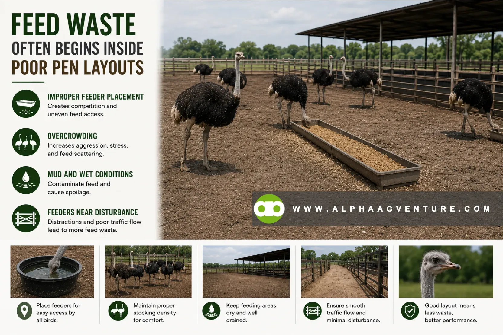 Feed Waste Often Begins Inside Poor Pen Layouts
