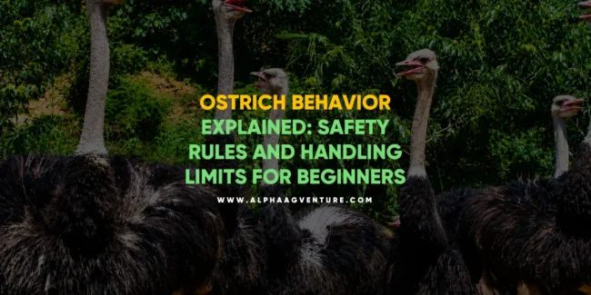 Ostrich Behavior Explained - Safety Rules and Handling Limits for Beginners