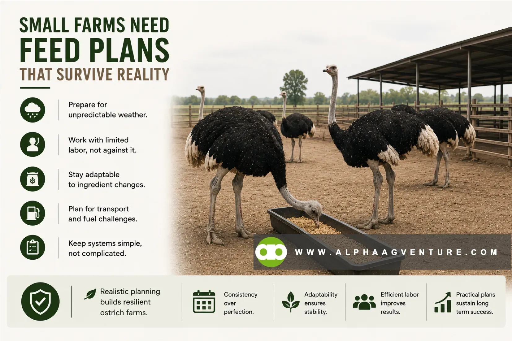 Small Farms Need Feed Plans That Survive Reality