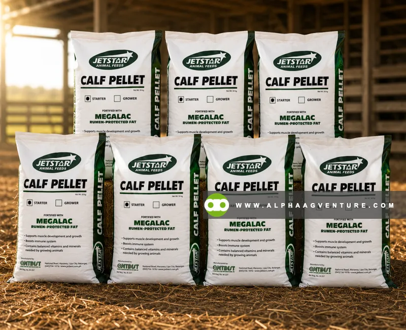 Buy Jetstar Calf Starter Pellet for Sale at Alpha Agventure Farms