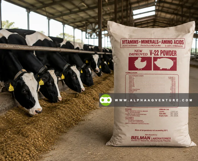 Buy V-22 Powder Feed Supplement for Sale at Alpha Agventure Farms