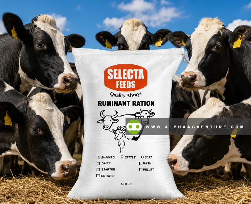 Selecta Ruminant Dairy Pellet for Sale at Alpha Agventure Farms