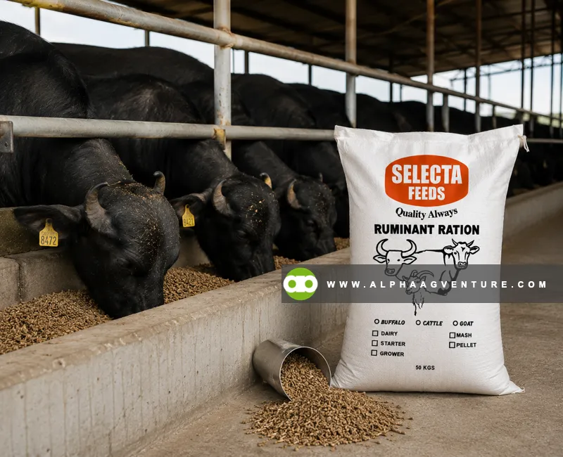 Selecta Ruminant Dairy Pellet for Sale at Alpha Agventure Farms