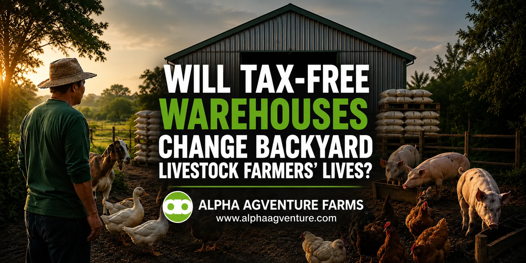 Will Tax-Free Warehouses Change Backyard Livestock Farmers' Lives?